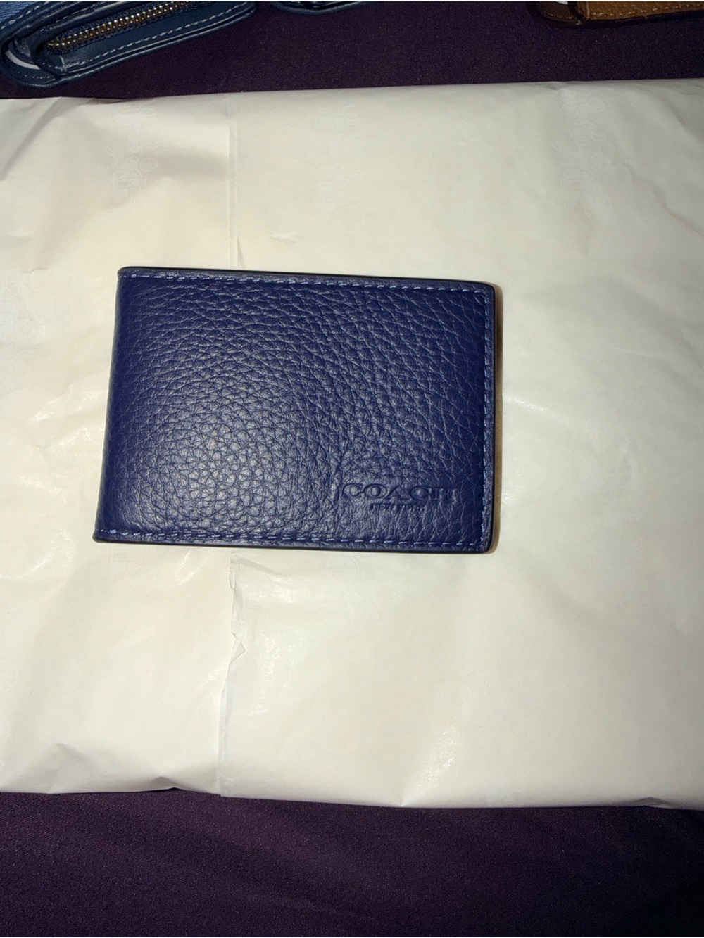 Coach Compact Billfold Wallet